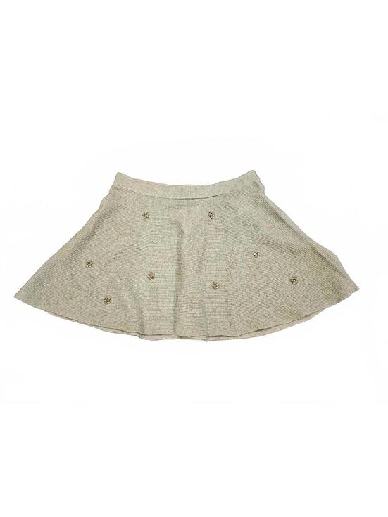 Free Assembly Dresses & Skirts - Free Assembly Women Heather Grey W/ Rhinestone Mini Sweater Skirt Size XL 16-18